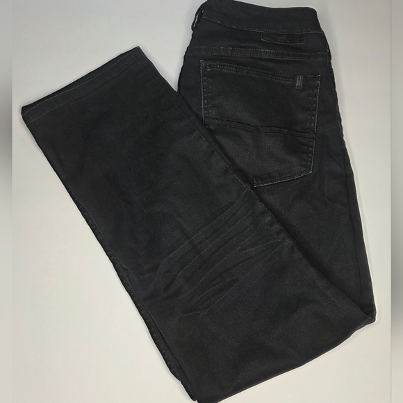 Buffalo Six Men's Straight Leg Dark Wash Jeans - Picture 6 of 10